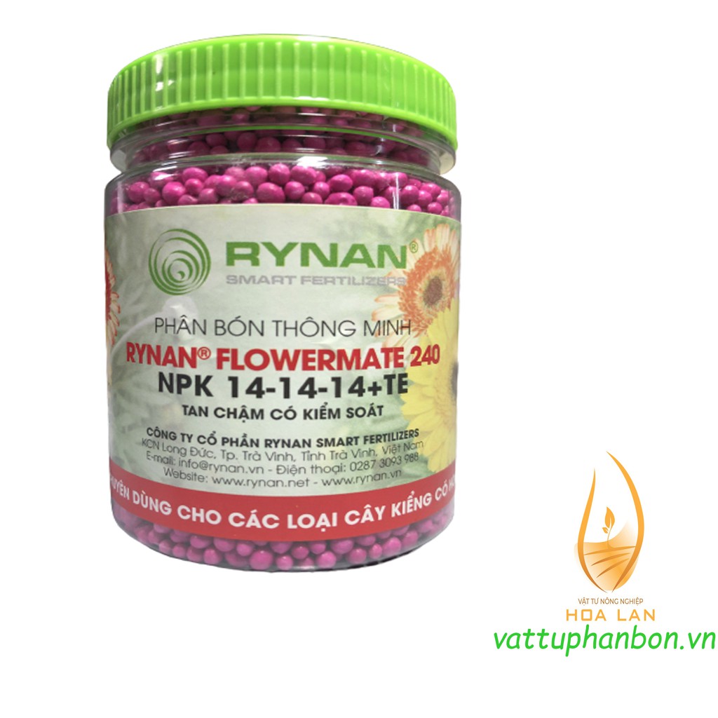 Phân Bón Thông Minh Rynan Flowermate 240 NPK 14-14-14+TE 150gr - #P107