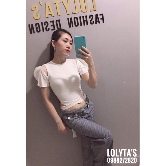 Lolyta s design - hàng thiết kế áo croptop hack dáng cực đẹp. siêu phẩm - ảnh sản phẩm 1