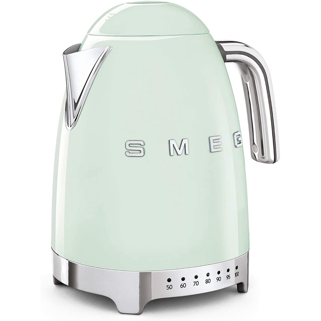 Ấm siêu tốc Smeg KLF04 có điều chỉnh nhiệt độ [Hàng Đức chính hãng]