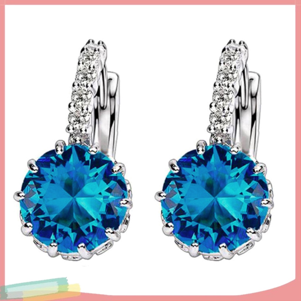 Đôi Khuyên Tai ĐíNh Zirconia LấP LáNh ThờI Trang Cho Nữ