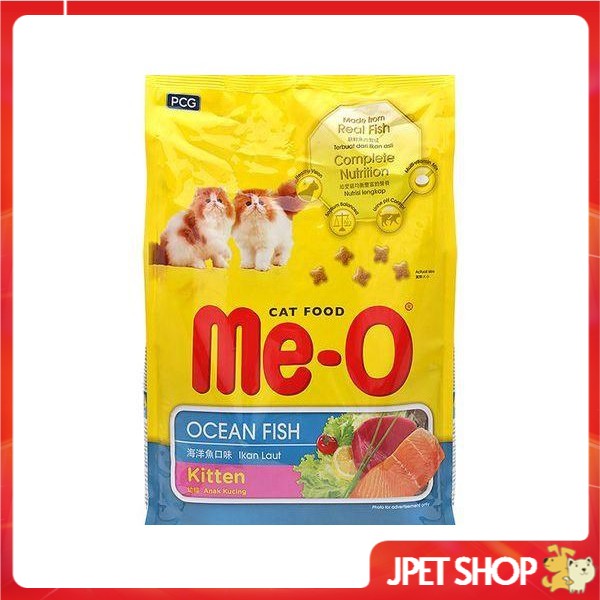 Thức ăn cho mèo con Me-o kitten vị cá biển - 400g -1,1kg - jpet shop