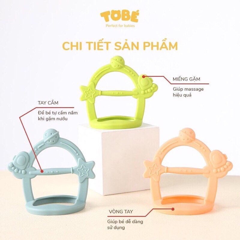 Gặm Nướu Silicone Siêu Mềm Tobé Cho Bé