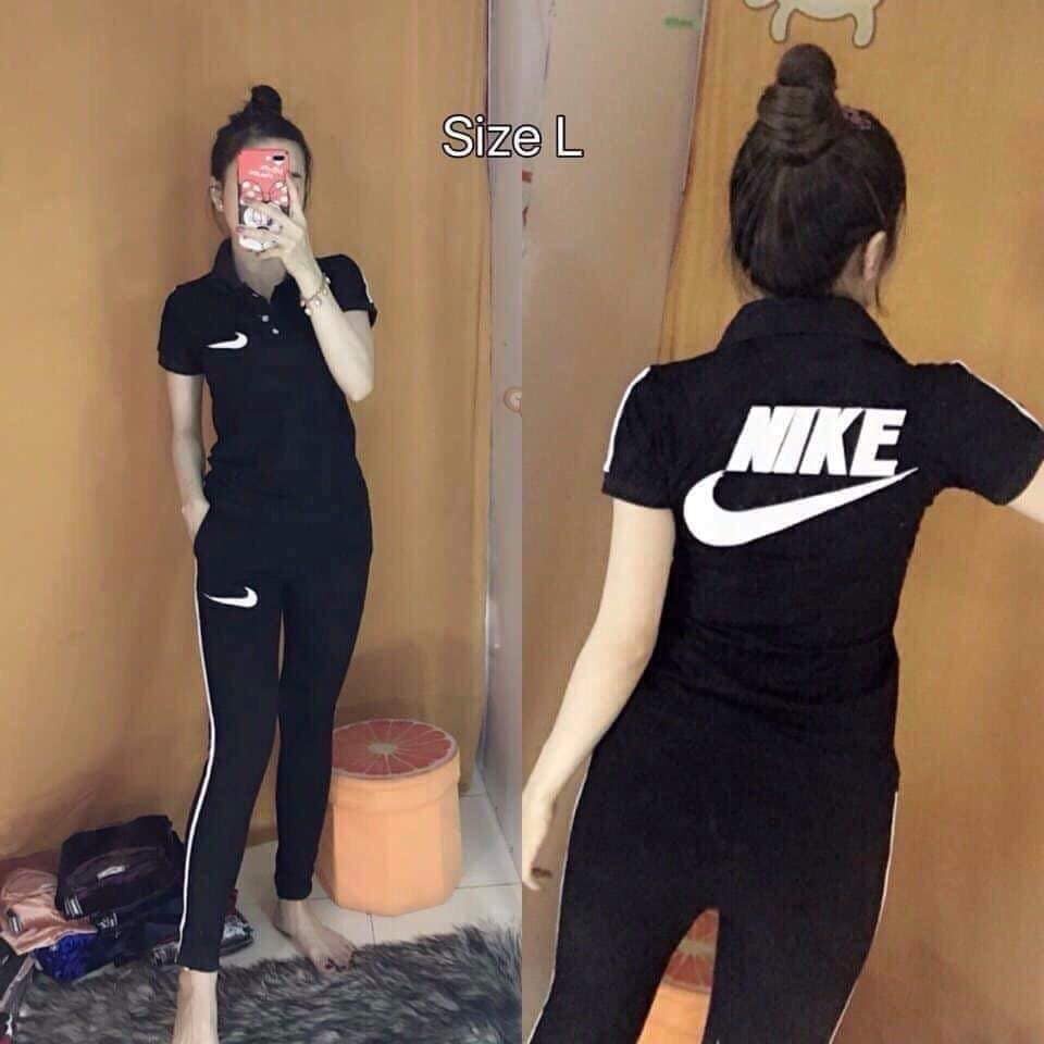 Đồ Bộ Cổ Logo Thêu Thời Trang - logo thêu