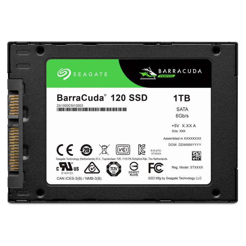 [Mã ELMALL10 giảm 10% đơn 500K] Ổ cứng SSD Seagate BarraCuda 120 1TB _ ZA1000CM1A003