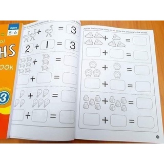 Bộ 3 cuốn giấy đẹp - Preschool Maths workbook