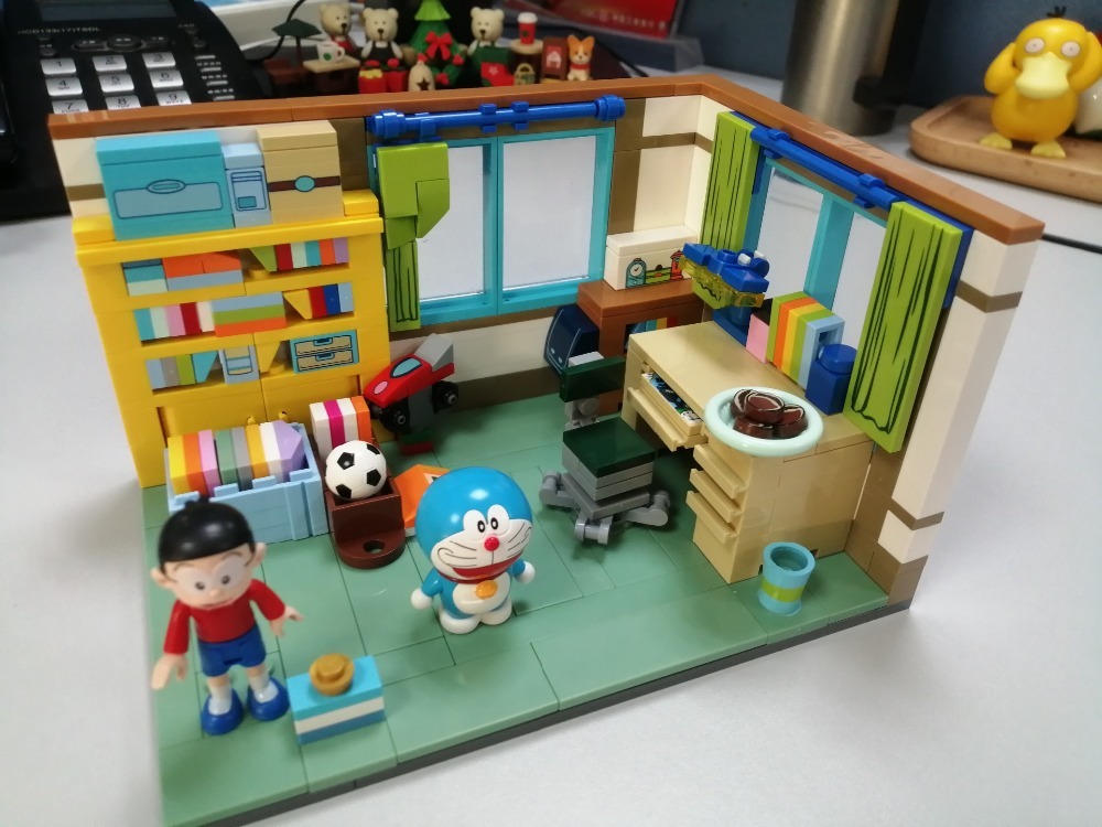 Đồ Chơi Lắp Ráp Mô Hình Doraemon