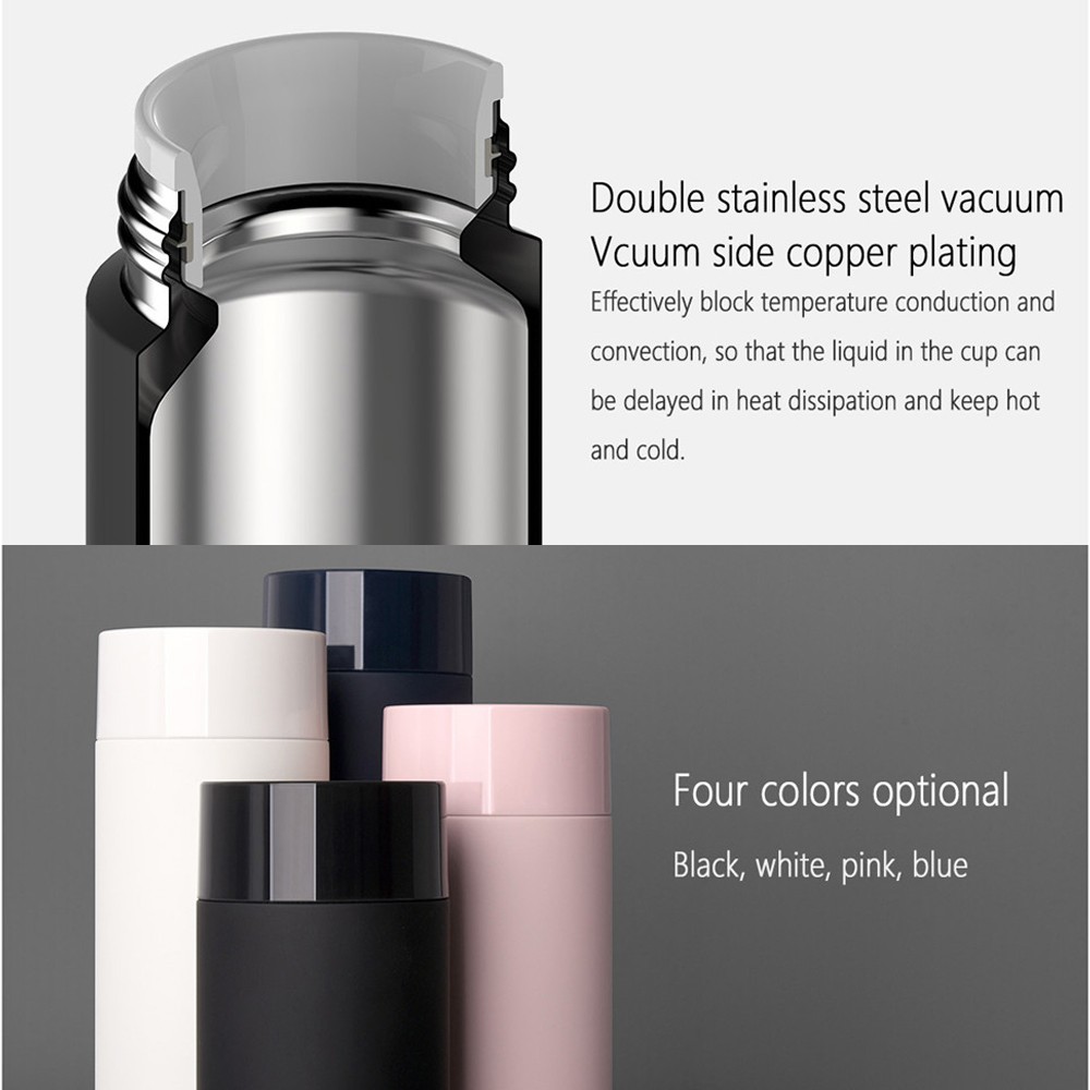 Bình đựng nước Xiaomi Mijia Thermos giữ nhiệt 12 giờ dung tích 350ml tiện lợi