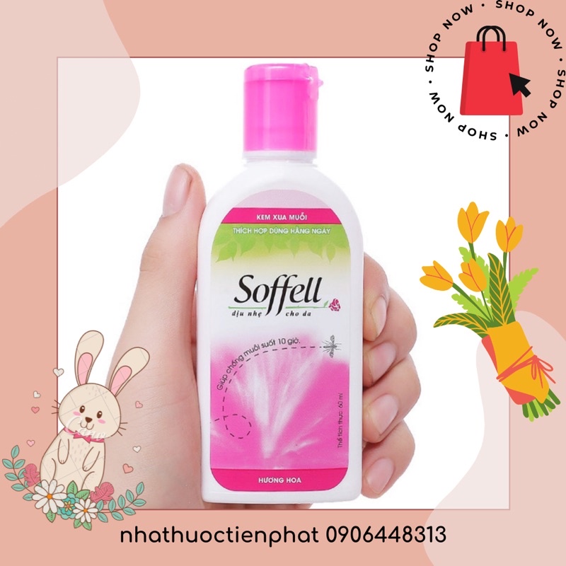 Kem Soffell xua muỗi