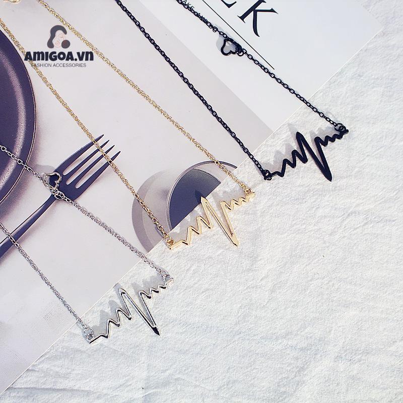 ✨✨Vòng Đeo Tay Hình Nhịp Tim Thời Trang Dành Cho Nam Và Nữ