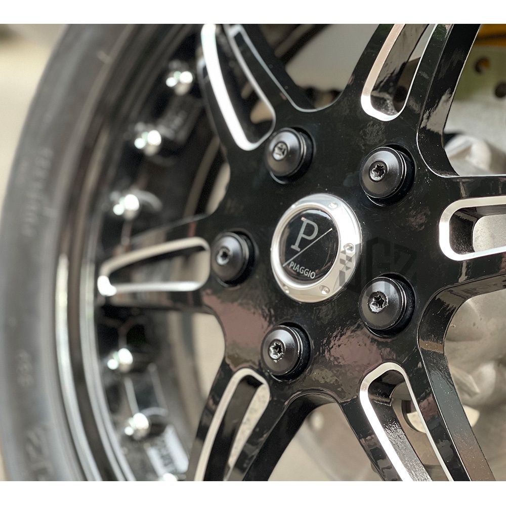 Nắp gắn giữa bánh xe bằng CC trang trí cho GTS Sprint Primavera LX LXV 50 125 250 300 GTV