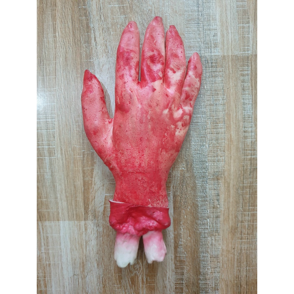 Bàn Tay Giả Dùng Để Trang Trí Halloween Độc Đáo