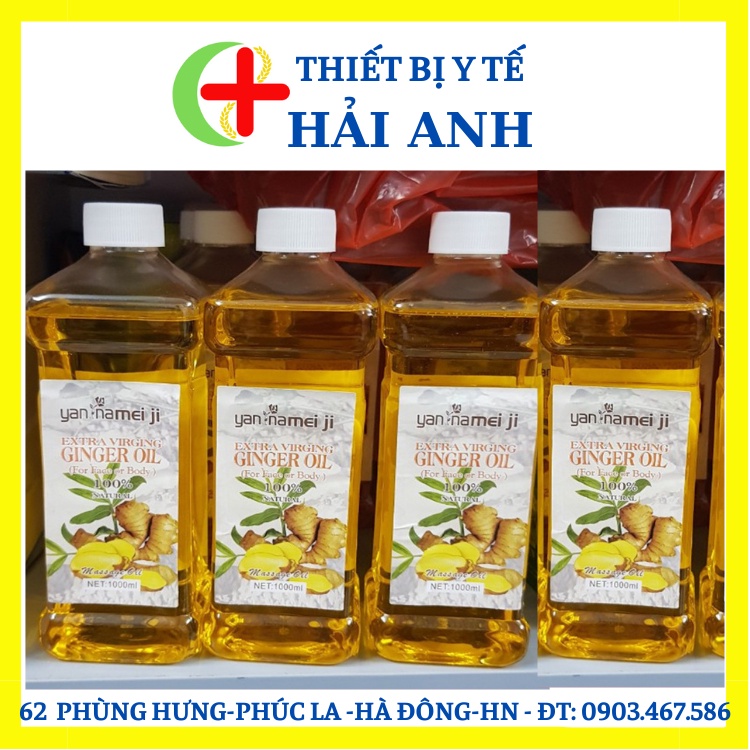 Tinh Dầu Massage Body Thảo Dược Gừng