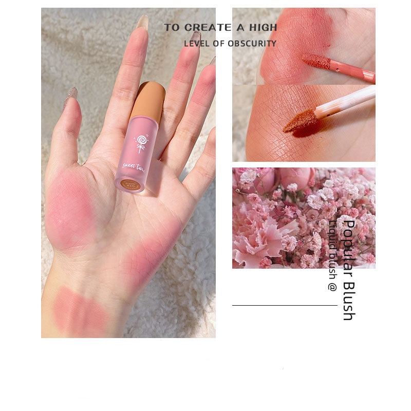 [Hàng mới về] Má hồng FAICCIA dạng lỏng trang điểm tiện lợi