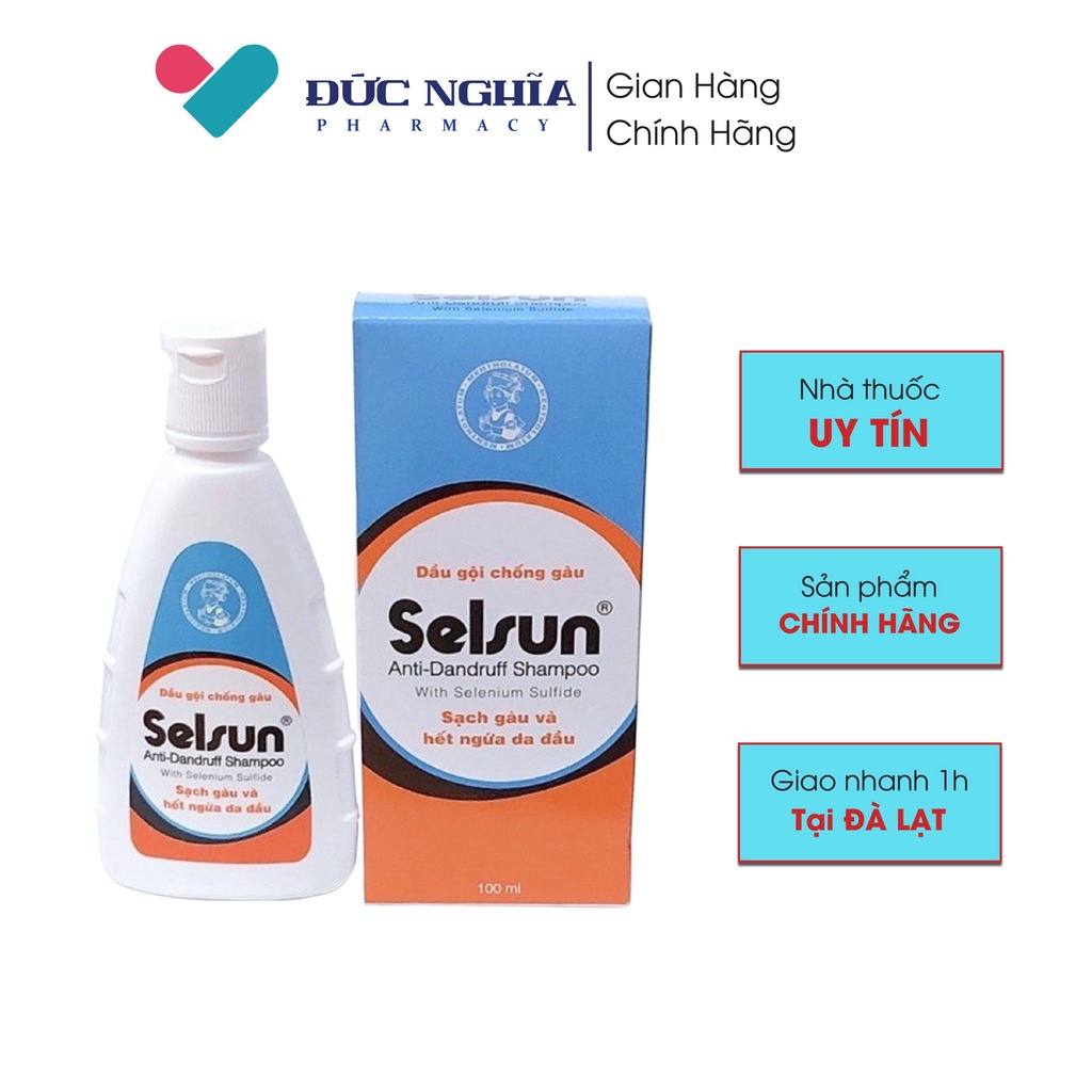 Dầu Gội Chống Gàu Selsun Anti-Dandruff Shampoo (50ml)