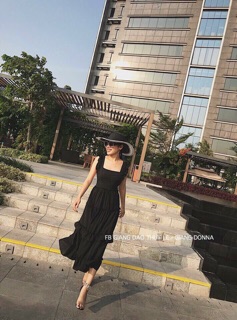 🎀 Đầm maxi tay cánh tiên