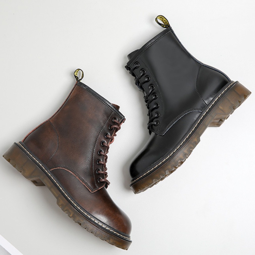 Mori cao  Tyni Boots - Giày da nữ vintage