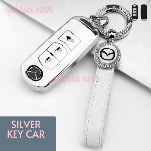 Ốp Bảo Vệ Chìa Khóa MAZDA CX5 , Mazda 3,6 Cao Cấp