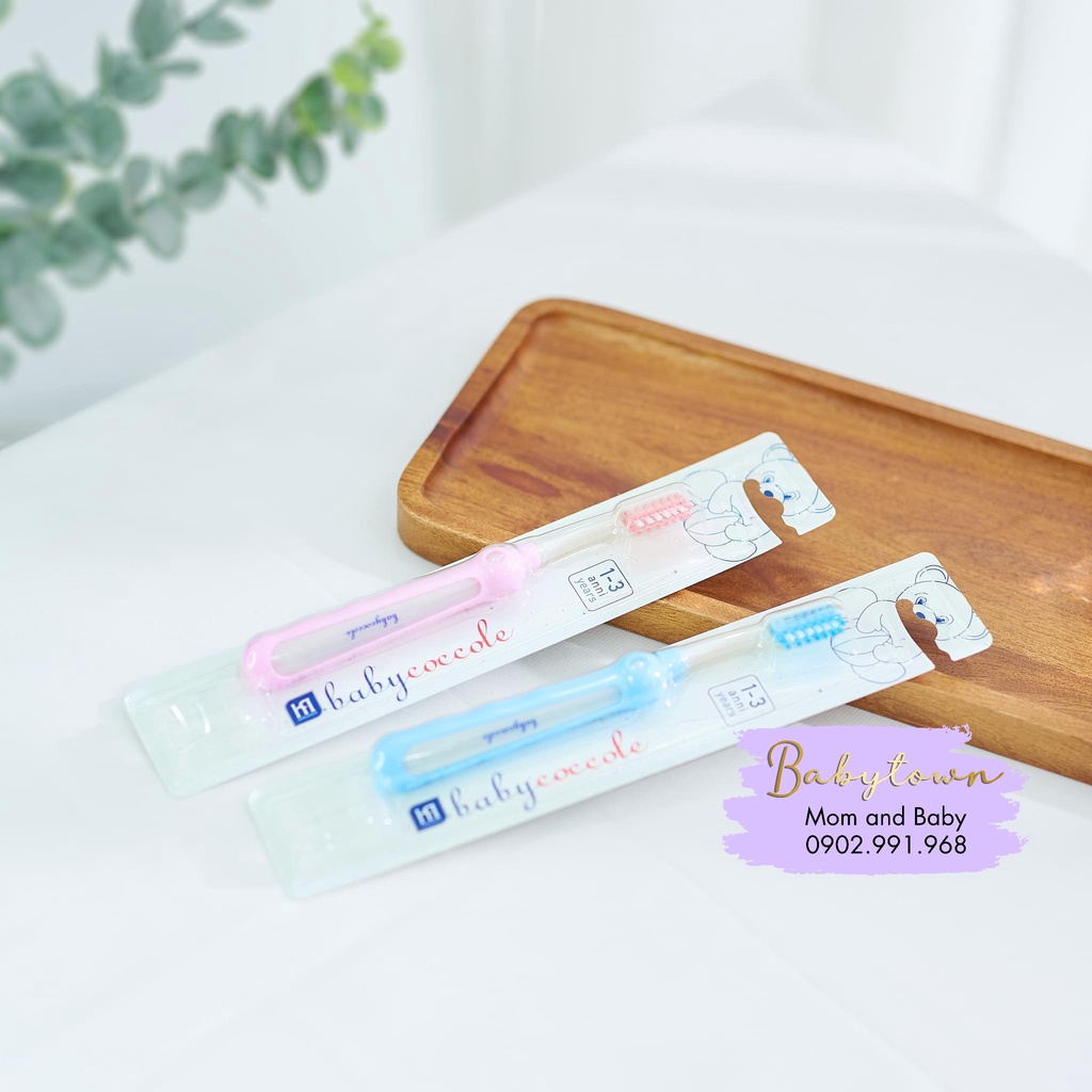 Bàn chải đánh răng cho bé 6 tháng tuổi trở lên Babycoccole/Chicco/Richell