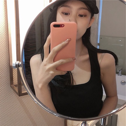 SUXI Đầm Ôm Không Tay Màu Sắc Trơn Quyến Rũ Dành Cho Nữ