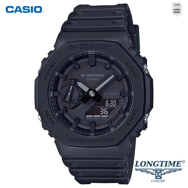 Đồng Hồ Casio Nam Dây Nhựa G-SHOCK GA-2100-1A1 Chính Hãng