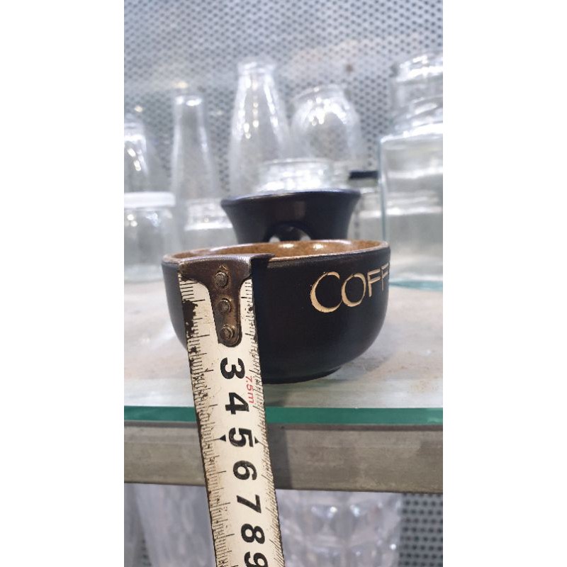 Bộ bếp đun nóng cafe, tinh dầu bằng sứ bát tràng 110ml