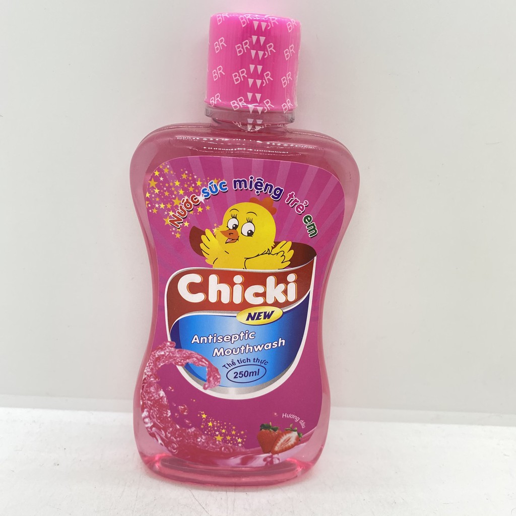 Nước súc miệng Chicki chai 250ml