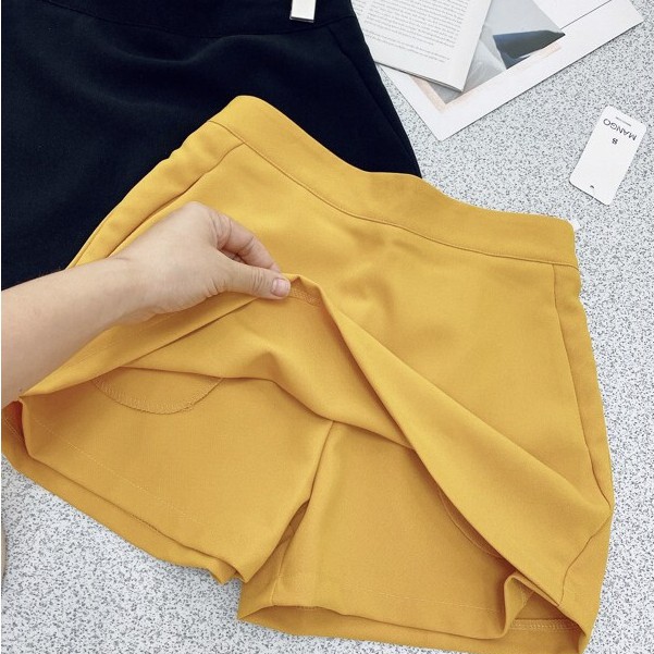 ( QUÀ TẶNG DÂY BUỘC TÓC BẠN NHÉ ) Quần giả váy dáng chữ A nữ, hàng đẹp, phong cách trẻ trung năng động (hàng có sẵn) | BigBuy360 - bigbuy360.vn