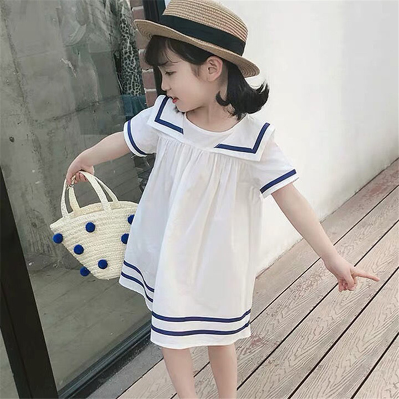 Đầm Công Chúa Vải Cotton Cho Bé Gái 2-9 - 4-5 - 6-3 - 7-8 Tuổi