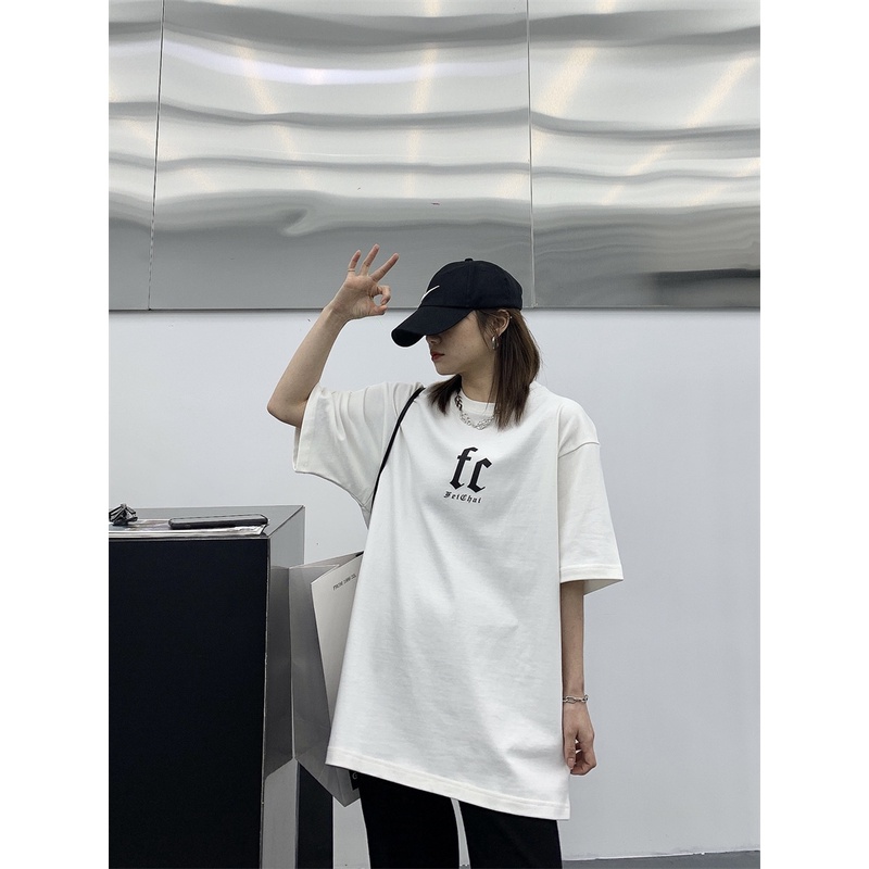 Áo thun SUXI tay ngắn dáng rộng phong cách Hàn Quốc thời trang mùa hè cho nữ