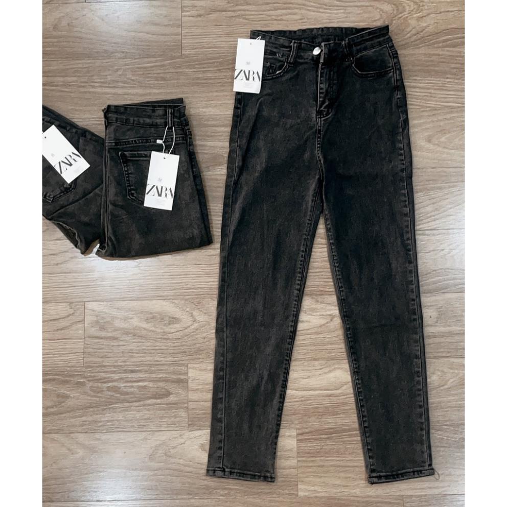 QUẦN JEANS BAGGY ĐEN KHÓI M505