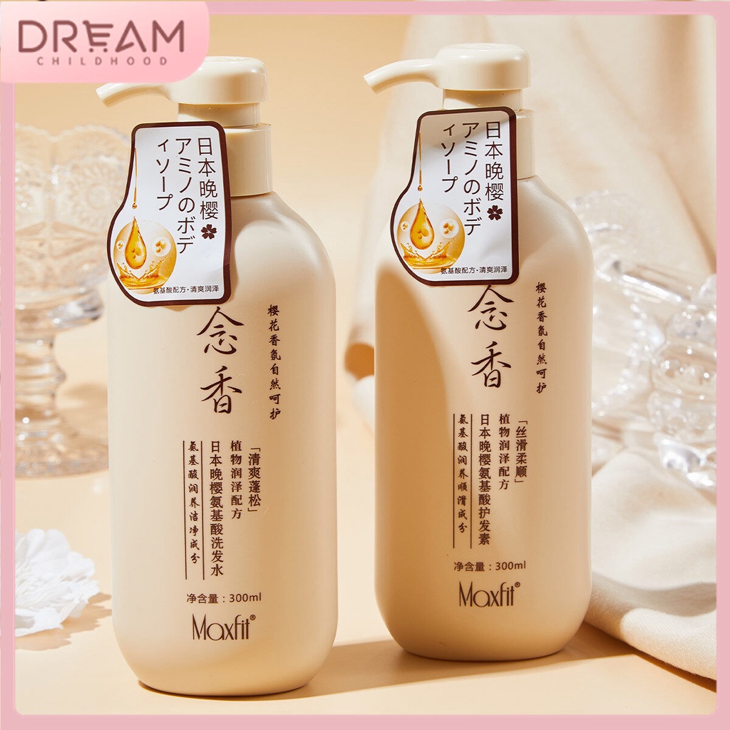Dch702 Bộ Tinh Chất Tẩy Tế Bào Chết Làm Trắng Da & Đồng Hồ / Dầu Gội Đầu Hoa Anh Đào / Hoa Anh Đào