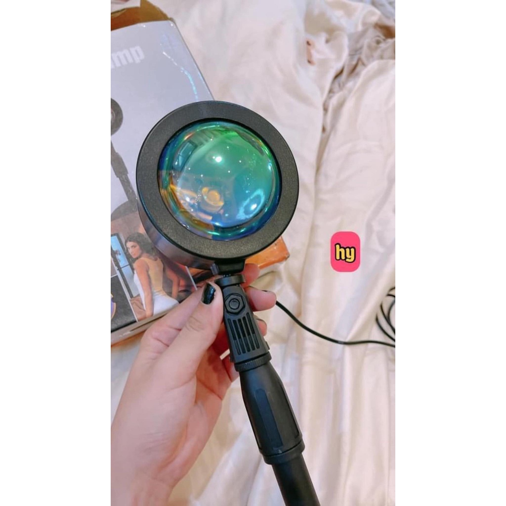 Đèn chiếu hoàng hôn bóng led trang trí / chụp ảnh / quay video / livestream / tiktok hiệu ứng rất đẹp