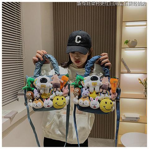 Túi Xách Vải canvas In Hoạt Hình Dễ Thương Thời Trang Cho Nữ 2021