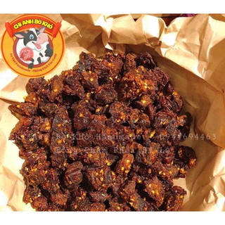 [100% Thịt Bò] Bắp Bò Khô Viên Mini Mềm - Bò Khô Chi Anh HandMade Đặc Biệt Thơm Ngon Đậm Vị