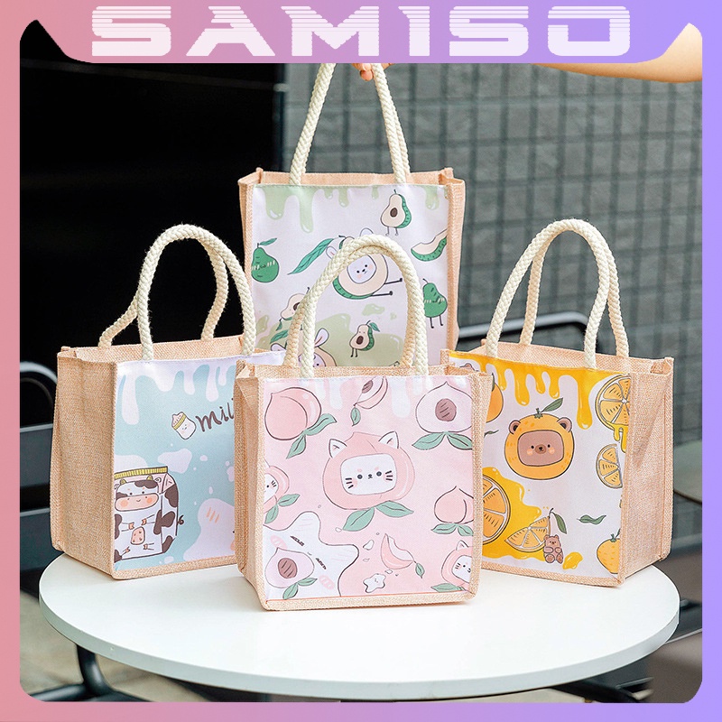 Túi cói mini đi biển nữ đẹp thời trang dễ thương cute phong cách Vintage TC0