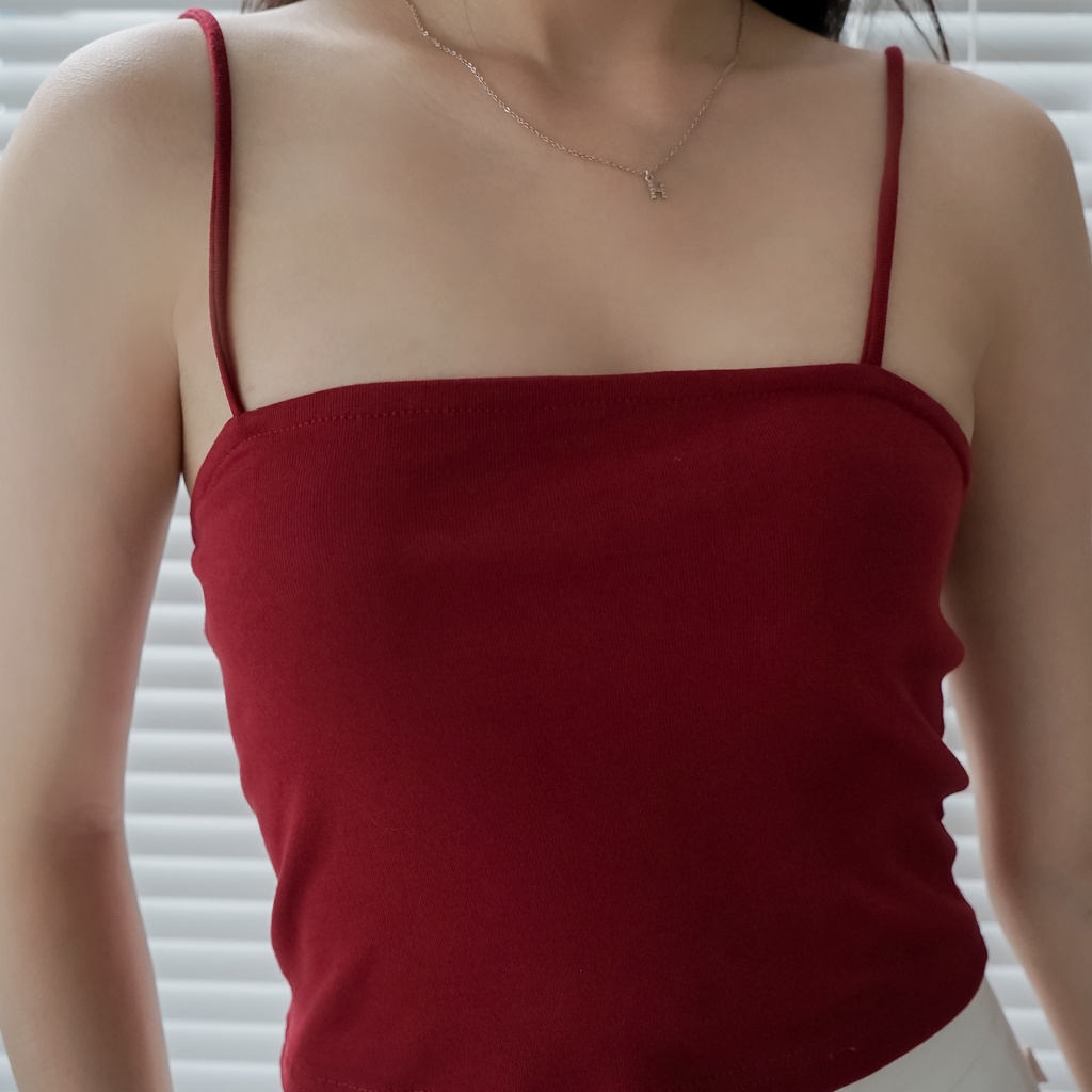 Áo kiểu nữ croptop hai dây Jiah [ Méo shop ] | BigBuy360 - bigbuy360.vn