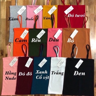 Áo 2 dây ngang siêu hot ( hình thật ảnh đầu và cuối )