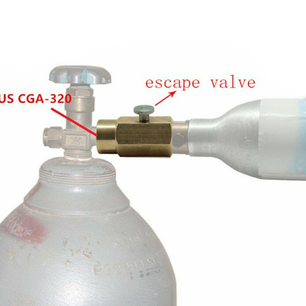 PISTA Bộ Đầu Nối Chuyển Đổi TR21-4 Sang CGA320 Cho Sodastream