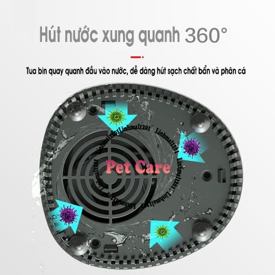 Máy bơm chìm hút đáy bể cá XGP nội địa cao cấp
