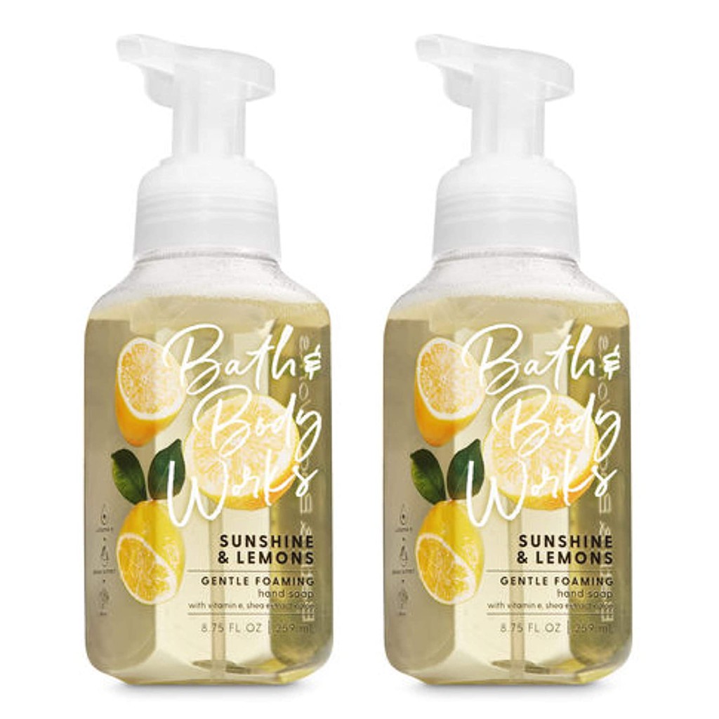 Nước rửa tay tạo bọt Sunshine And Lemons - Bath And Body Work (259ml)