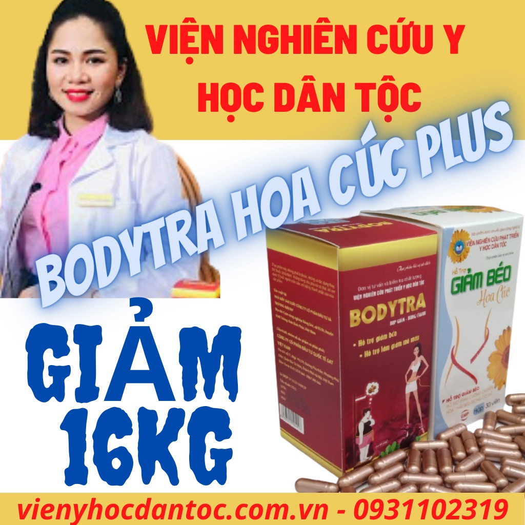 [SIÊU THẢI MỠ] Giảm 16Kg Không Tăng Lạ - Không Ăn Kiêng - BODYTRA PLUS - Giảm Cân Viện Y Học Dân Tộc