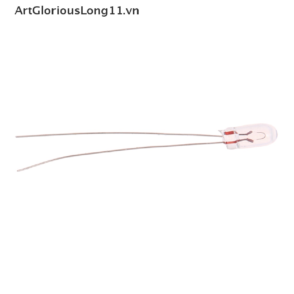 Set 20 Bóng Đèn Sợi Đốt 3 / 4mm 6V 12V Trang Trí Nội Thất