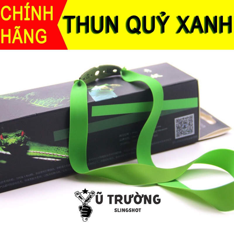 [Chính Hãng] dây quỷ xanh cột da cao cấp khổ 13-19-150, thun ná cao su, thun ná, thun quỷ xanh