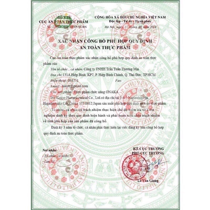 Viên Uống Giảm Mỡ Bụng Onaka PillboxNhật Bản 60 viên