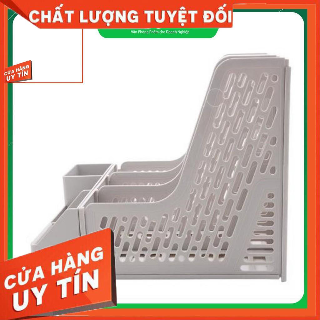 File Nan, Gía 3 Ngăn Và Khay Để Bút Deli Z00112