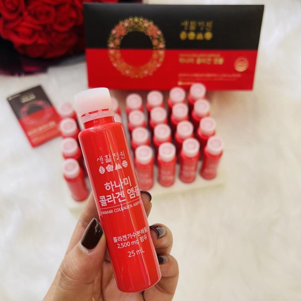 Nước uống Colagen Hanami LG Cao Cấp - Giúp bạn có làn da sáng mịn đẹp một cách tự nhiên [ Hàng Mới Về ]