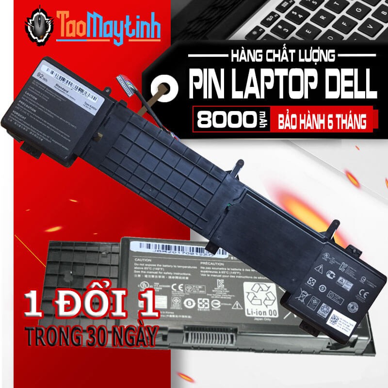 Pin Laptop Dell Alienware M17X-R2 - Pin Laptop Dell Alienware M17X-R3