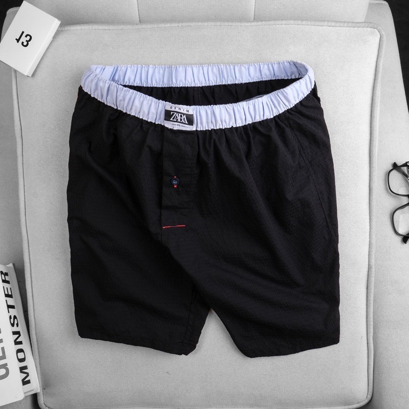 Quần đùi nam mặc nhà cao cấp vải kate mát rượi | BigBuy360 - bigbuy360.vn