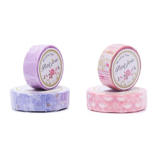 Combo 4 băng dính trang trí Nichiban Petit Joie (CB14) (blueshop227)