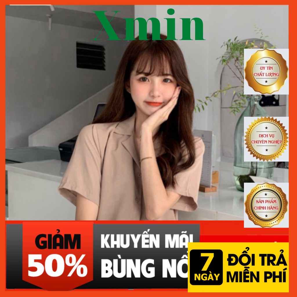 Áo Sơ Mi Tay Ngắn Cổ Bẻ Phong Cách hihishophaha aosomiredep | BigBuy360 - bigbuy360.vn